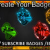Spartan Twitch Sub Badges and Twitch Emotes