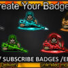 Strom Trooper Twitch Sub Badges and Twitch Emotes