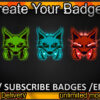 Wolves Twitch Sub Badges and Twitch Emotes