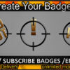 Gun Scope Twitch Emotes