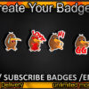 Kiwi Twitch Emotes