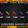 Wraith Kunai Twitch Sub Badges