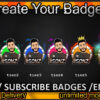 Boy Twitch Sub Badges