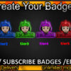 Man Twitch Sub Badges