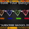 Gun Twitch Sub Badges