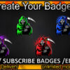 Reaper Twitch Sub Badges