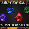 Dragon Twitch Sub Badges
