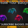 Dragon Twitch Sub Badges