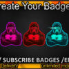 Monkey Twitch Sub Badges and Twitch Emotes