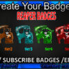 Reaper Twitch Sub Badges