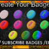 Bottle Cap Twitch Sub Badges