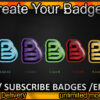 B Twitch Sub Badges