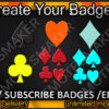 Card Symbols Twitch Sub Badges