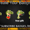 Dinosaur Twitch Emotes