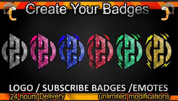 Z Twitch Sub Badges and Twitch Emotes