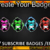 Monkey Twitch Sub Badges and Twitch Emotes